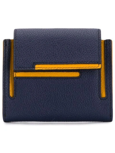 Shop Tod's Double T Wallet In Blue