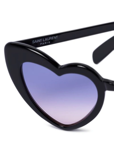 Saint Laurent Heart In Schwarz