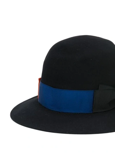 Shop Borsalino 'the Bogart' Hut In 0420 Black