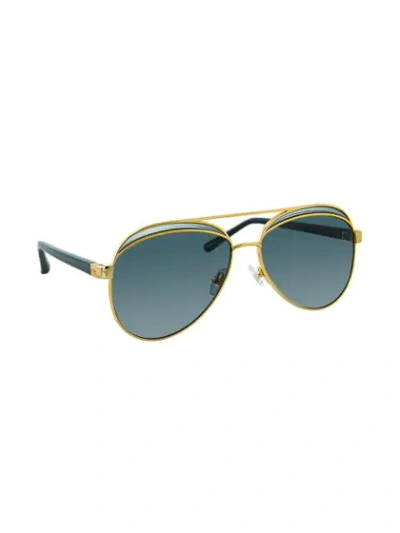 Shop N°21 Aviator Sunglasses In Black