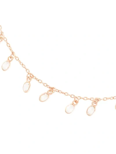 Shop Maha Lozi Fire And Rain Necklace In Gold