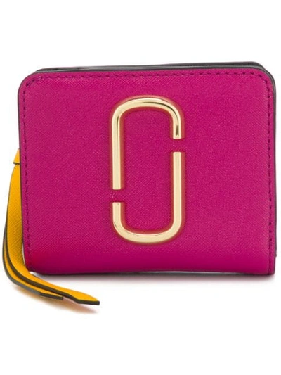 MARC JACOBS MINI COMPACT WALLET - 粉色