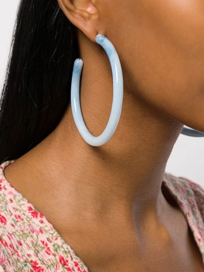 Shop Cult Gaia Geneva Earrings In Blue