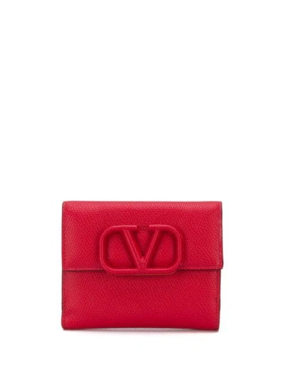 Shop Valentino Vsling Purse In Red