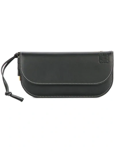 Shop Loewe Gate Mini Wallet - Black