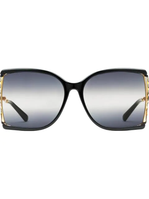 gucci oversized sonnenbrille