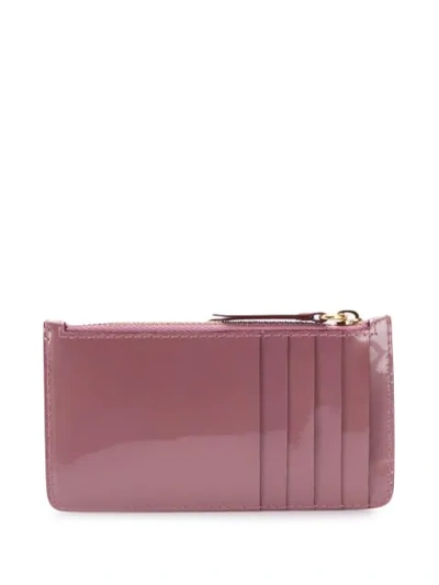 Shop Maison Margiela Card Holder Wallet In H7148 Cipria