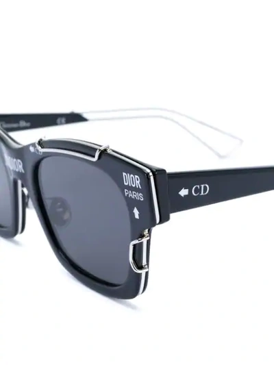 Shop Dior J'a Sunglasses In Black