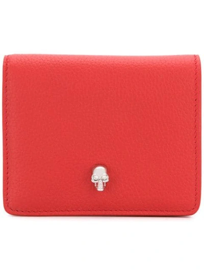 Shop Alexander Mcqueen Small Wallet - Red