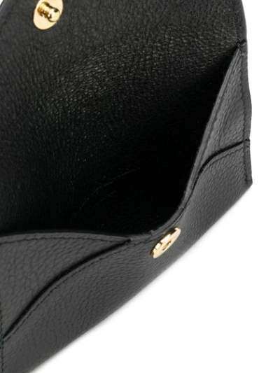 Shop Alexander Mcqueen Small Skull Wallet In Black