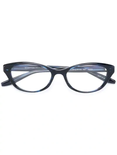 Shop Barton Perreira Sofia Glasses In 黑色