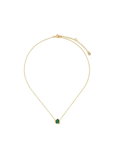 Shop Niza Huang Crush Necklace In Gold