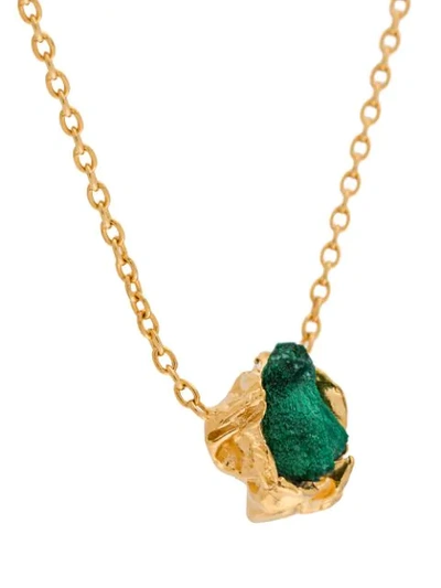 Shop Niza Huang Crush Necklace In Gold