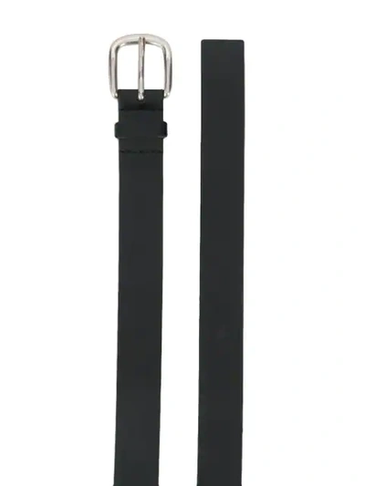 JUNYA WATANABE FRONT BUCKLE BELT - 黑色