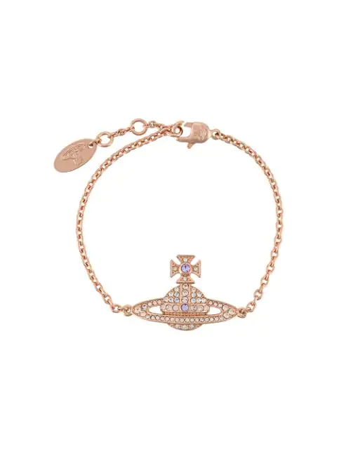 Vivienne Westwood Kika Chain Bracelet In Pink | ModeSens