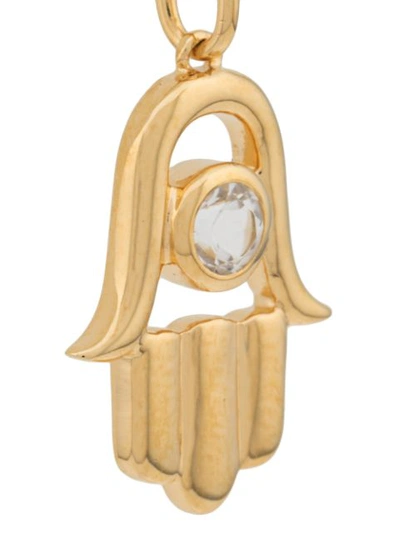 Shop Otiumberg Hand Pendant In Gold