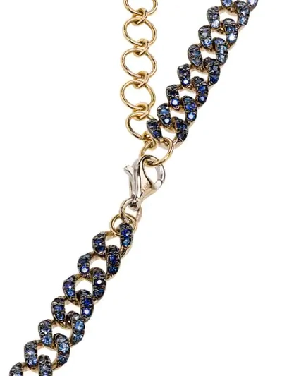 Shop Shay 18kt Gold Diamond Sapphire Anklet