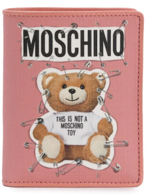 moschino bear wallet