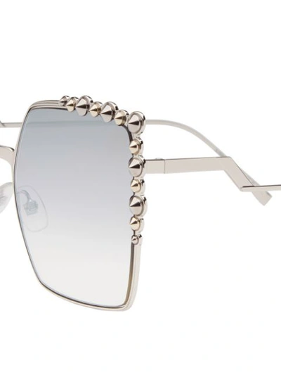 Shop Fendi Can Eye Sunglasses - Grey