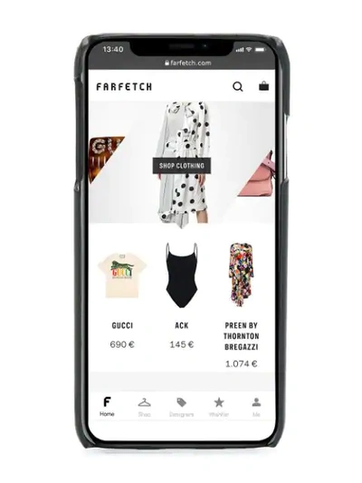 Shop Dolce & Gabbana Heart Motif Iphone Xs Max Case In Black