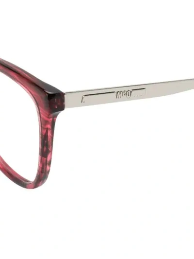 Shop Mcq By Alexander Mcqueen Eyewear Square Shaped Glasses - Pink