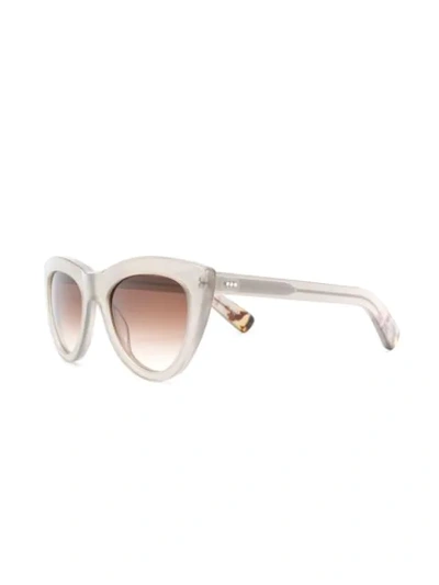 Shop Joseph Montaigne Cat Eye Sunglasses In Grau