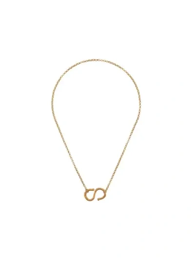 Shop Alighieri The Endless Ocean Necklace In Gold