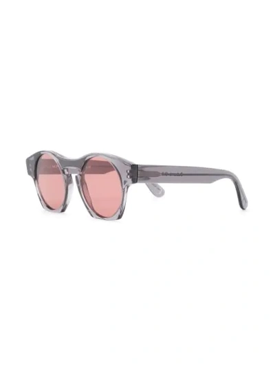 Shop Monocle Eyewear 'suburra' Sonnenbrille Mit Getönten Gläsern In Purple