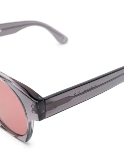 Shop Monocle Eyewear 'suburra' Sonnenbrille Mit Getönten Gläsern In Purple