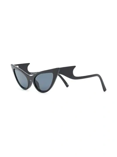 LE SPECS 猫眼框太阳眼镜 - 黑色