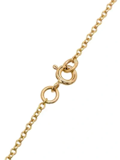 Shop Orit Elhanati Diamond Disc Necklace In Gold