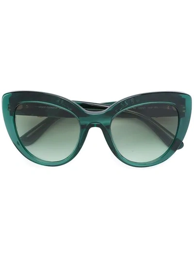 Shop Dolce & Gabbana Cat Eye Sunglasses
