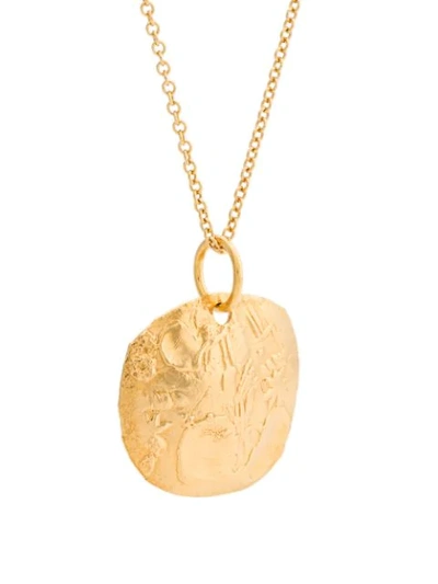 Shop Alighieri The Stranger Necklace In Gold