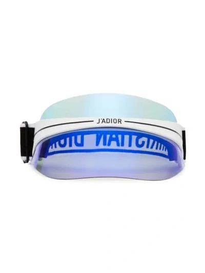 Shop Dior Club1 Visor In Blue