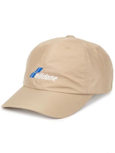 Shop We11 Done Sports Cap In Brown