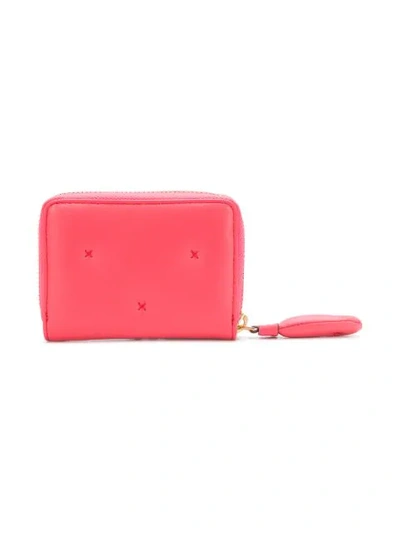 Shop Anya Hindmarch Small Chubby Zip Round Wallet - Pink