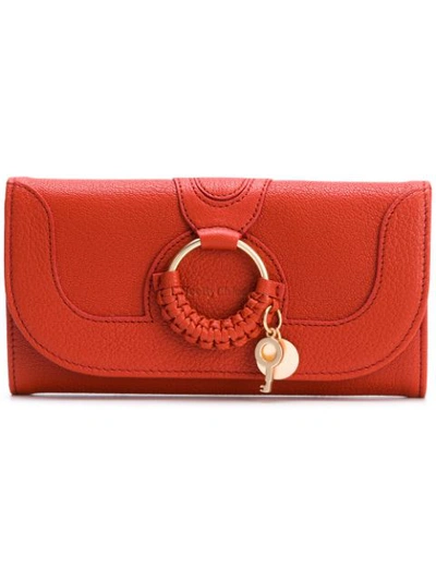 Shop See By Chloé Hana Continental Wallet In Red