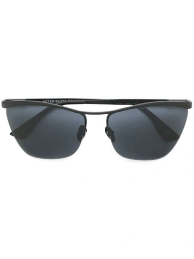 Shop Le Specs Cat-eye Sunglasses - Black