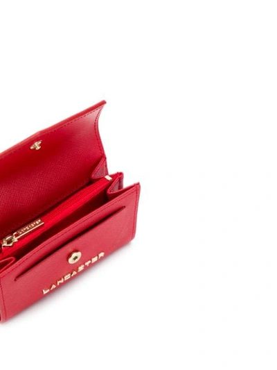 Shop Lancaster Flap Wallet In Red