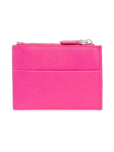 Shop Prada Saffiano-kartenetui - Rosa In Pink
