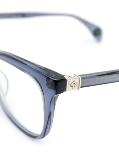 PARADIS COLLECTION RECTANGULAR FRAME GLASSES - 蓝色