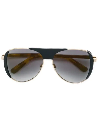 Shop Jimmy Choo Raves Sunglasses In Black