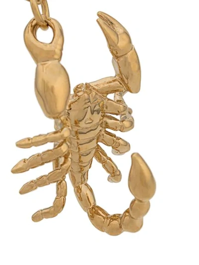 Shop Ambush Scorpio Charm Necklace In Gold