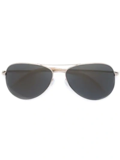 Shop Oliver Peoples 'kannon' Sunglasses In Yellow