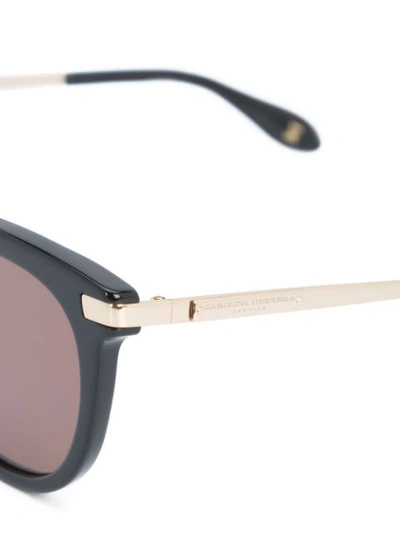 Shop Carolina Herrera Framed Sunglasses - Black