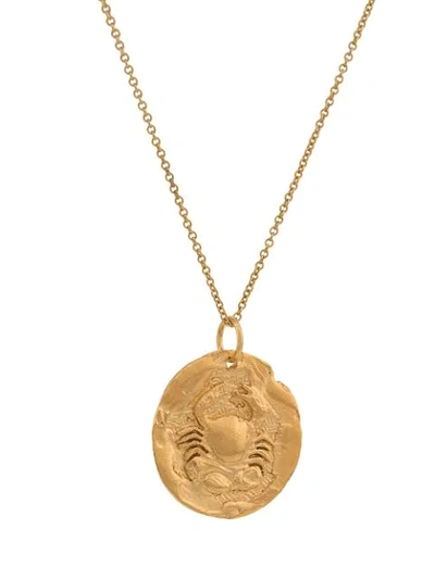 Shop Alighieri The Scattered Decade Chapter I Necklace In Gold