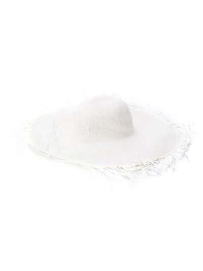 JACQUEMUS LA RIVIERA HAT - 白色
