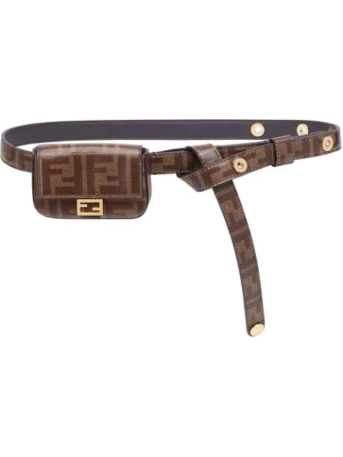 fendi ff logo belt