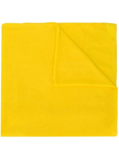 Shop Allude Klassischer Schal In Yellow