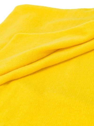 Shop Allude Klassischer Schal In Yellow